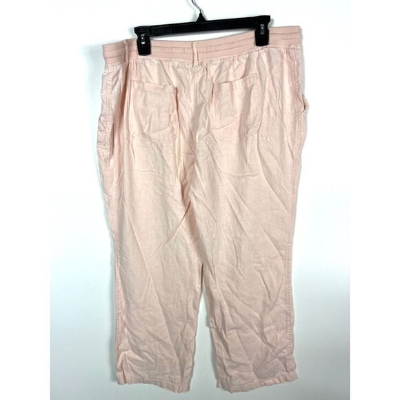 Alexander Jordan pink linen pants‎ women’s size XL - Picture 5 of 10
